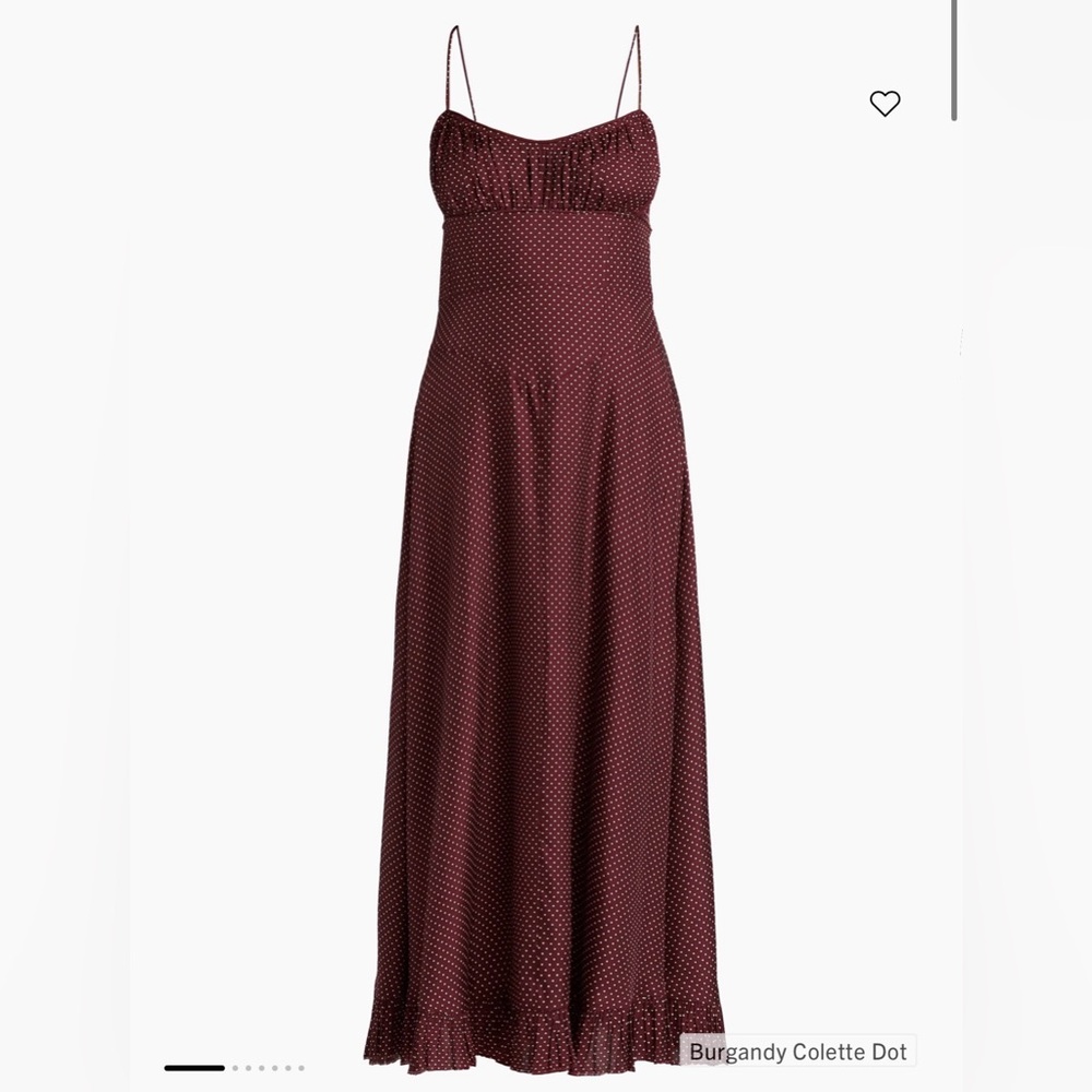 DOEN burgundy dress